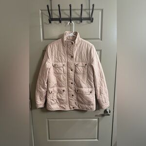 Francesca’s Miami Light Pink Quilted Jacket